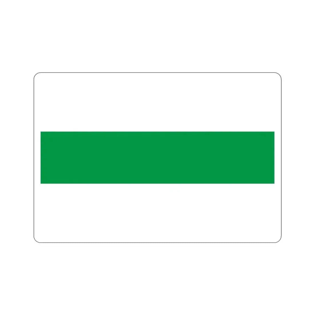 Flag of City of Groningen the capital of the province of Groningen Netherlands STICKER Vinyl Die-Cut Decal - The Sticker Space