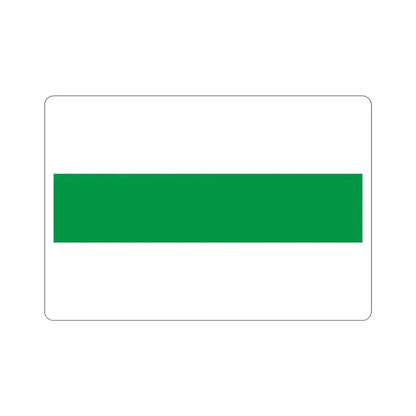 Flag of City of Groningen the capital of the province of Groningen Netherlands STICKER Vinyl Die-Cut Decal - The Sticker Space