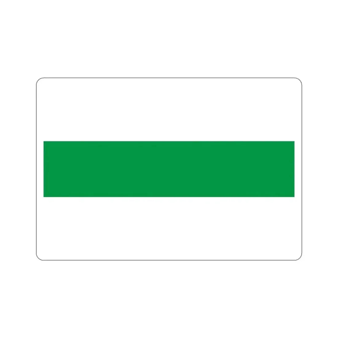 Flag of City of Groningen the capital of the province of Groningen Netherlands STICKER Vinyl Die-Cut Decal - The Sticker Space