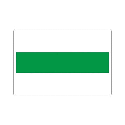 Flag of City of Groningen the capital of the province of Groningen Netherlands STICKER Vinyl Die-Cut Decal - The Sticker Space