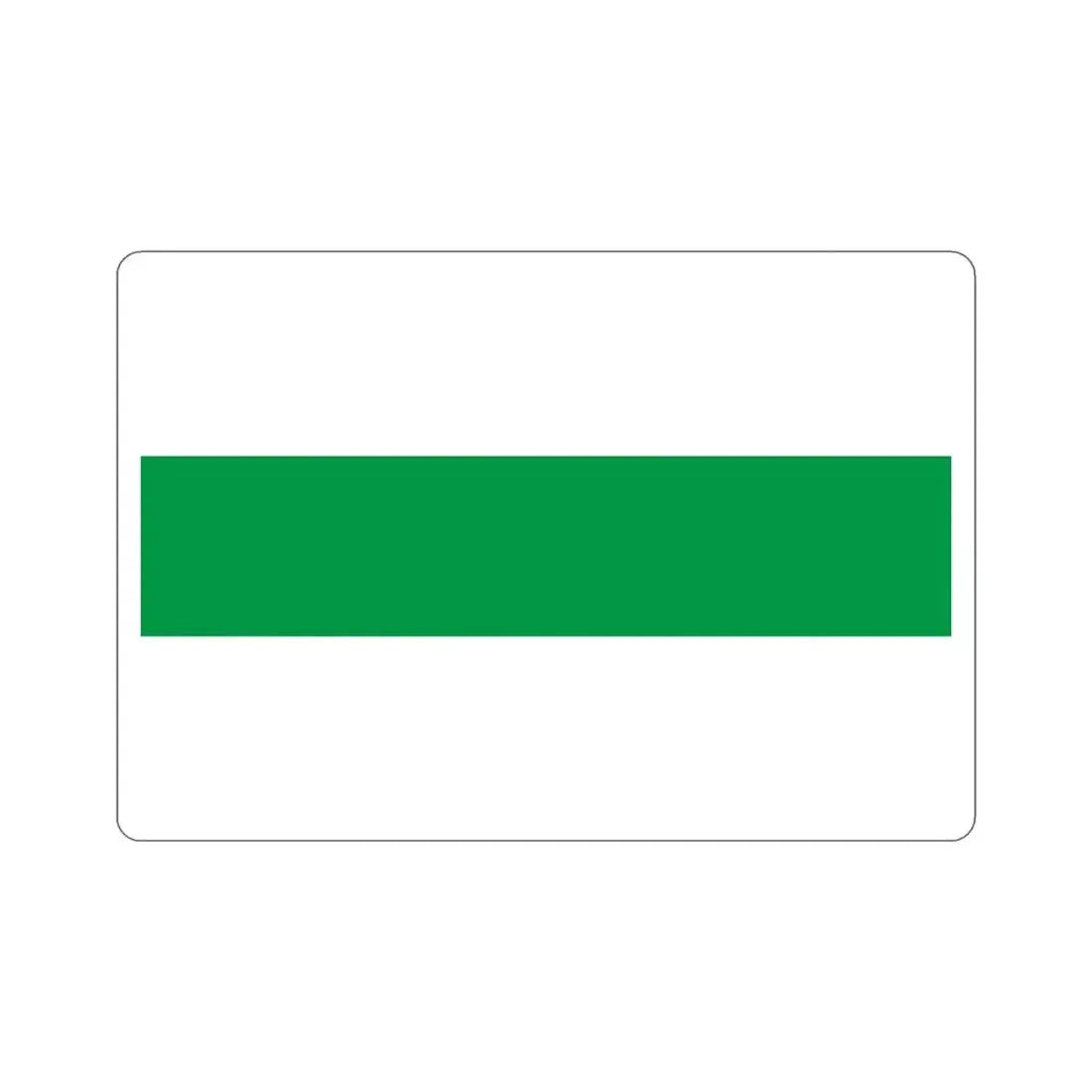 Flag of City of Groningen the capital of the province of Groningen Netherlands STICKER Vinyl Die-Cut Decal - The Sticker Space