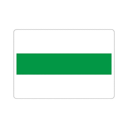 Flag of City of Groningen the capital of the province of Groningen Netherlands STICKER Vinyl Die-Cut Decal - The Sticker Space