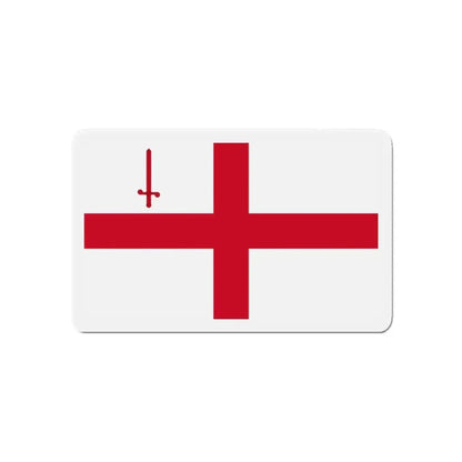 Flag of City of London UK - Refrigerator Magnet - The Sticker Space