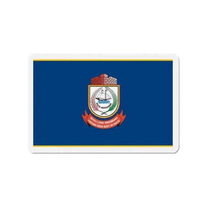 Flag of City of Makassar Indonesia - Refrigerator Magnet 2 Inch - The Sticker Space