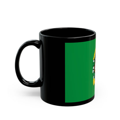 Flag of City of Yogyakarta Indonesia - Black Coffee Mug-The Sticker Space