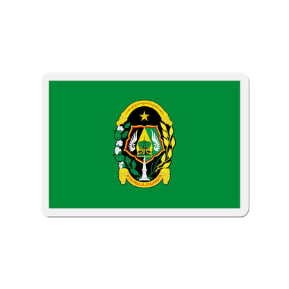 Flag of City of Yogyakarta Indonesia - Die-Cut Magnet-3" x 3"-The Sticker Space