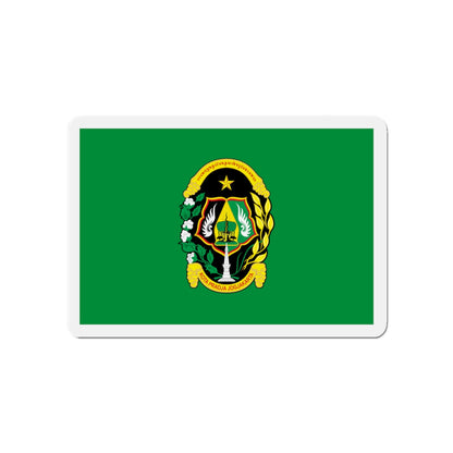 Flag of City of Yogyakarta Indonesia - Die-Cut Magnet-4" x 4"-The Sticker Space