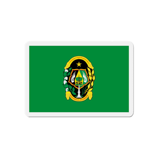 Flag of City of Yogyakarta Indonesia - Die-Cut Magnet-6 × 6"-The Sticker Space