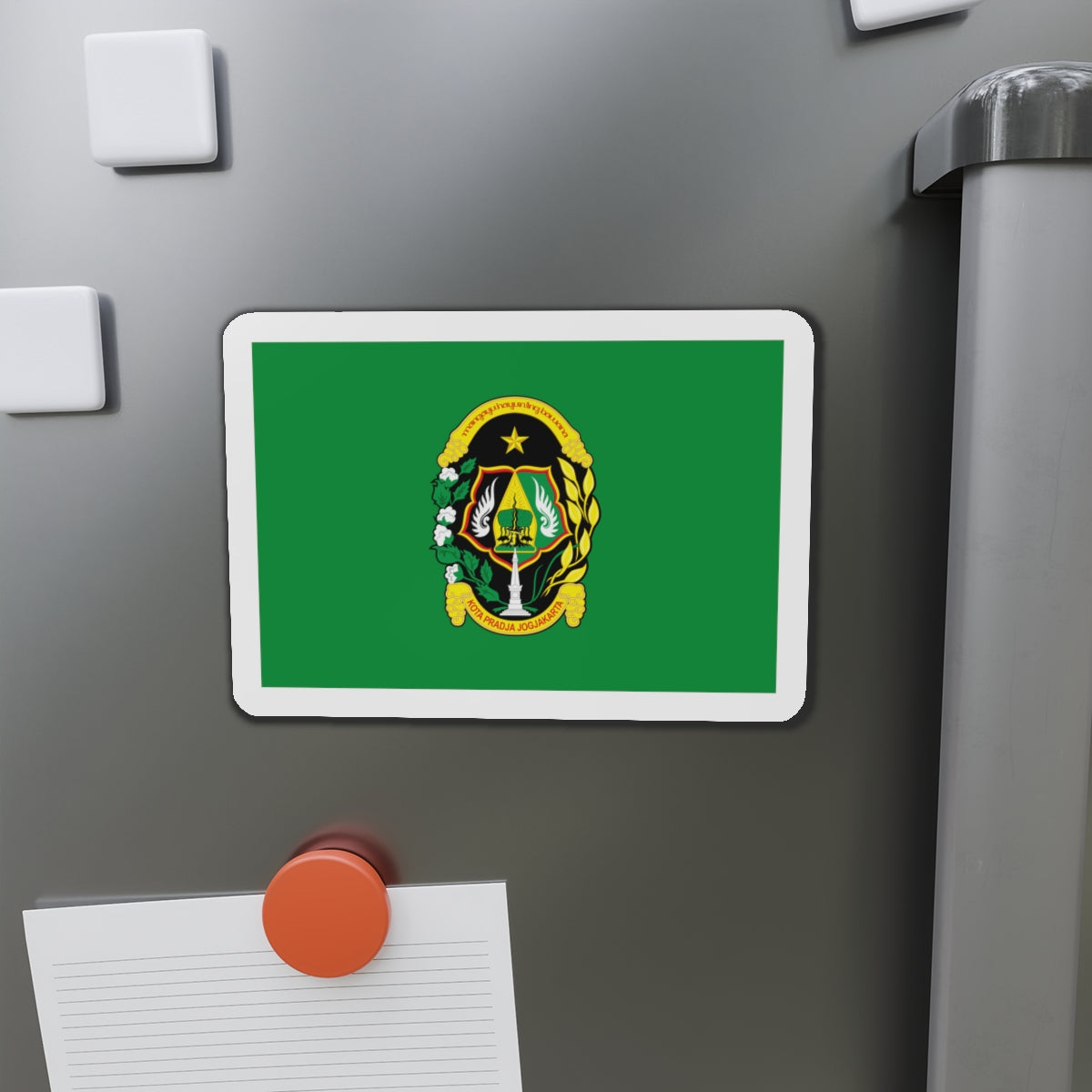 Flag of City of Yogyakarta Indonesia - Die-Cut Magnet-The Sticker Space