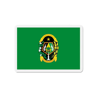 Flag of City of Yogyakarta Indonesia - Refrigerator Magnet 4 Inch - The Sticker Space