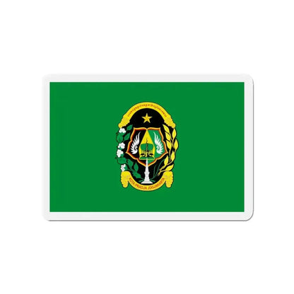 Flag of City of Yogyakarta Indonesia - Refrigerator Magnet - The Sticker Space