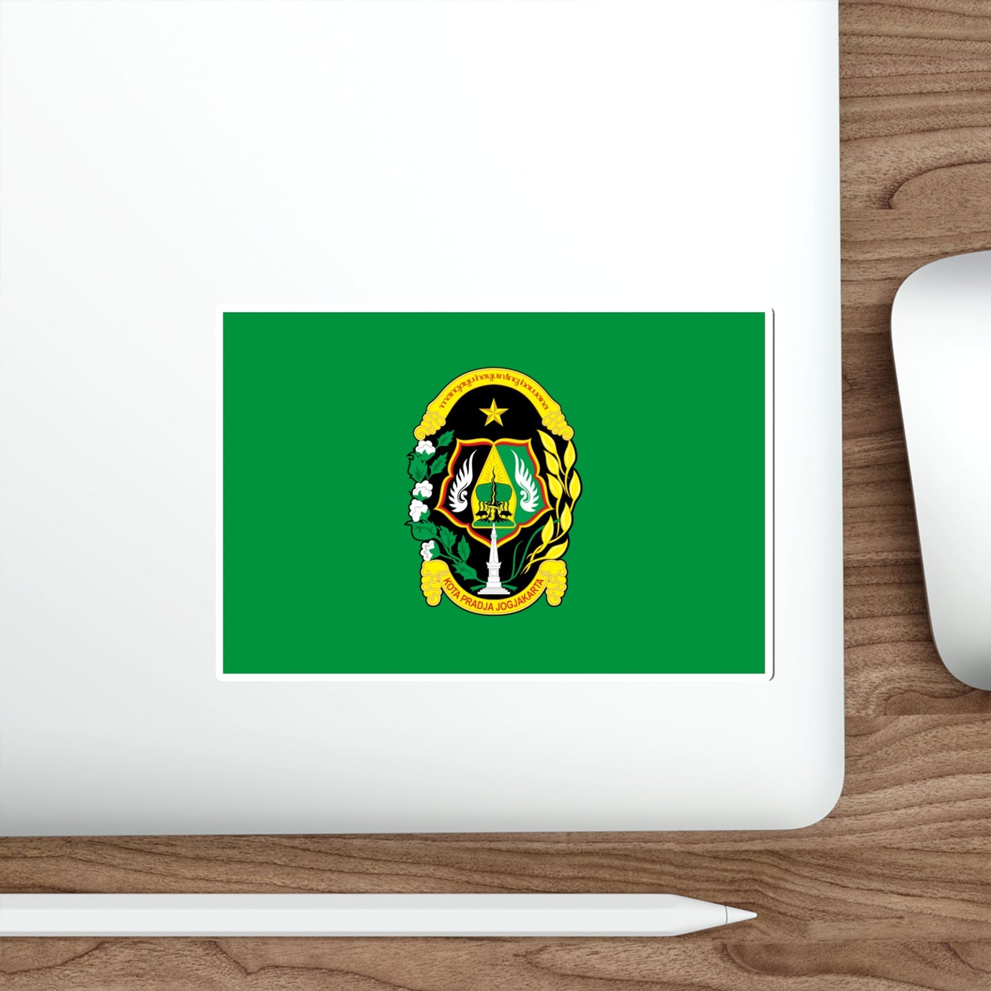 Flag of City of Yogyakarta Indonesia STICKER Vinyl Die-Cut Decal-The Sticker Space