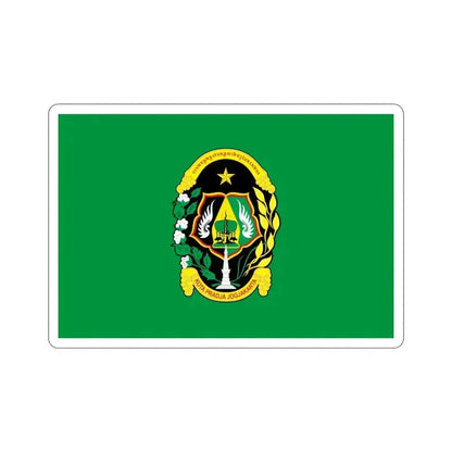 Flag of City of Yogyakarta Indonesia STICKER Vinyl Die-Cut Decal 4 Inch - The Sticker Space