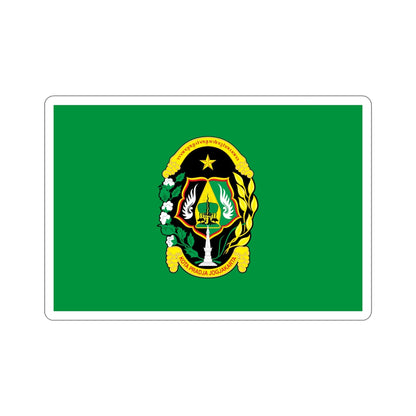 Flag of City of Yogyakarta Indonesia STICKER Vinyl Die-Cut Decal-5 Inch-The Sticker Space