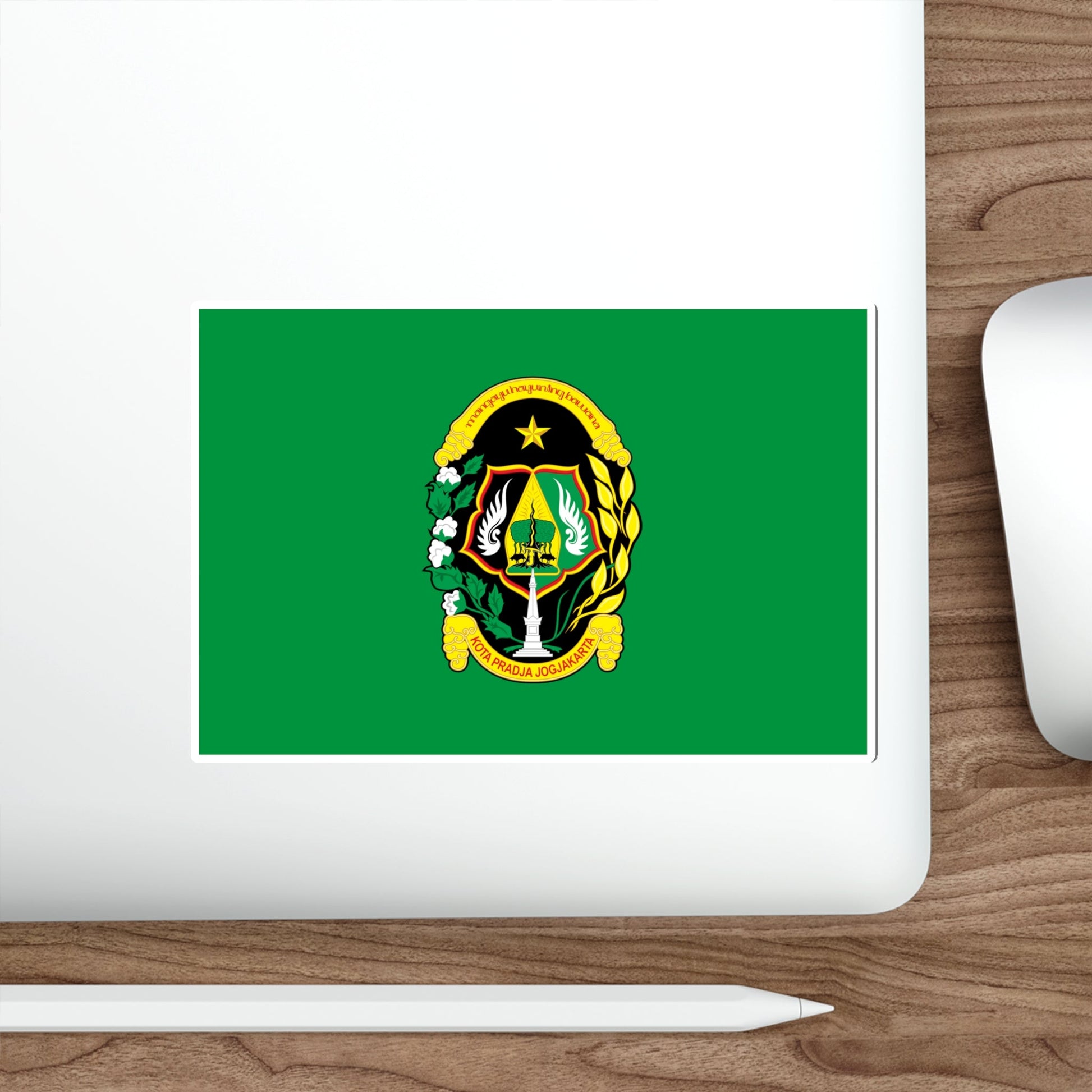 Flag of City of Yogyakarta Indonesia STICKER Vinyl Die-Cut Decal-The Sticker Space