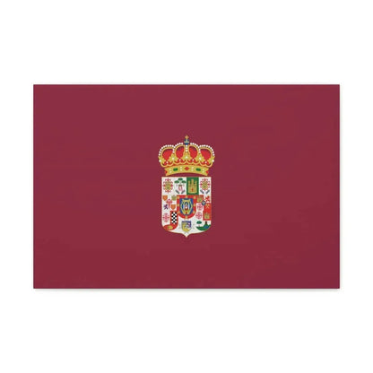Flag of Ciudad Real Spain - Canvas Wall Art 24″ x 16″ 1.25" - The Sticker Space