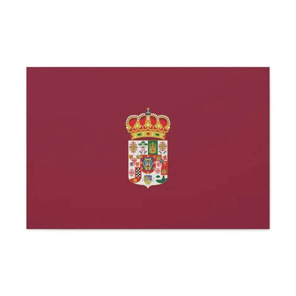 Flag of Ciudad Real Spain - Canvas Wall Art 30" x 20" 1.25" - The Sticker Space