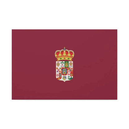 Flag of Ciudad Real Spain - Canvas Wall Art 36" x 24" 1.25" - The Sticker Space