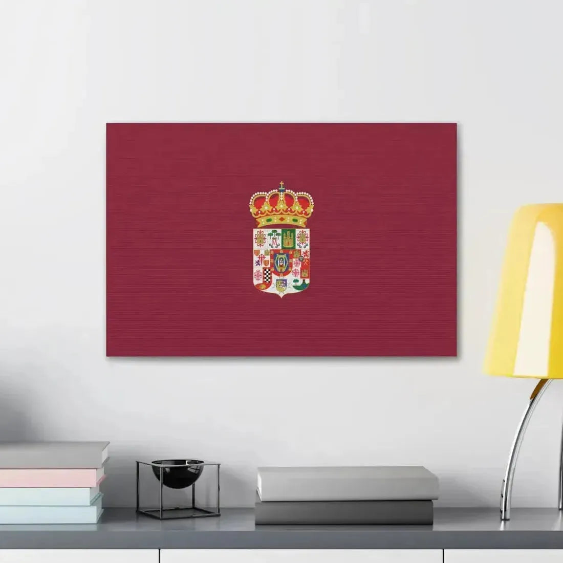 Flag of Ciudad Real Spain - Canvas Wall Art - The Sticker Space