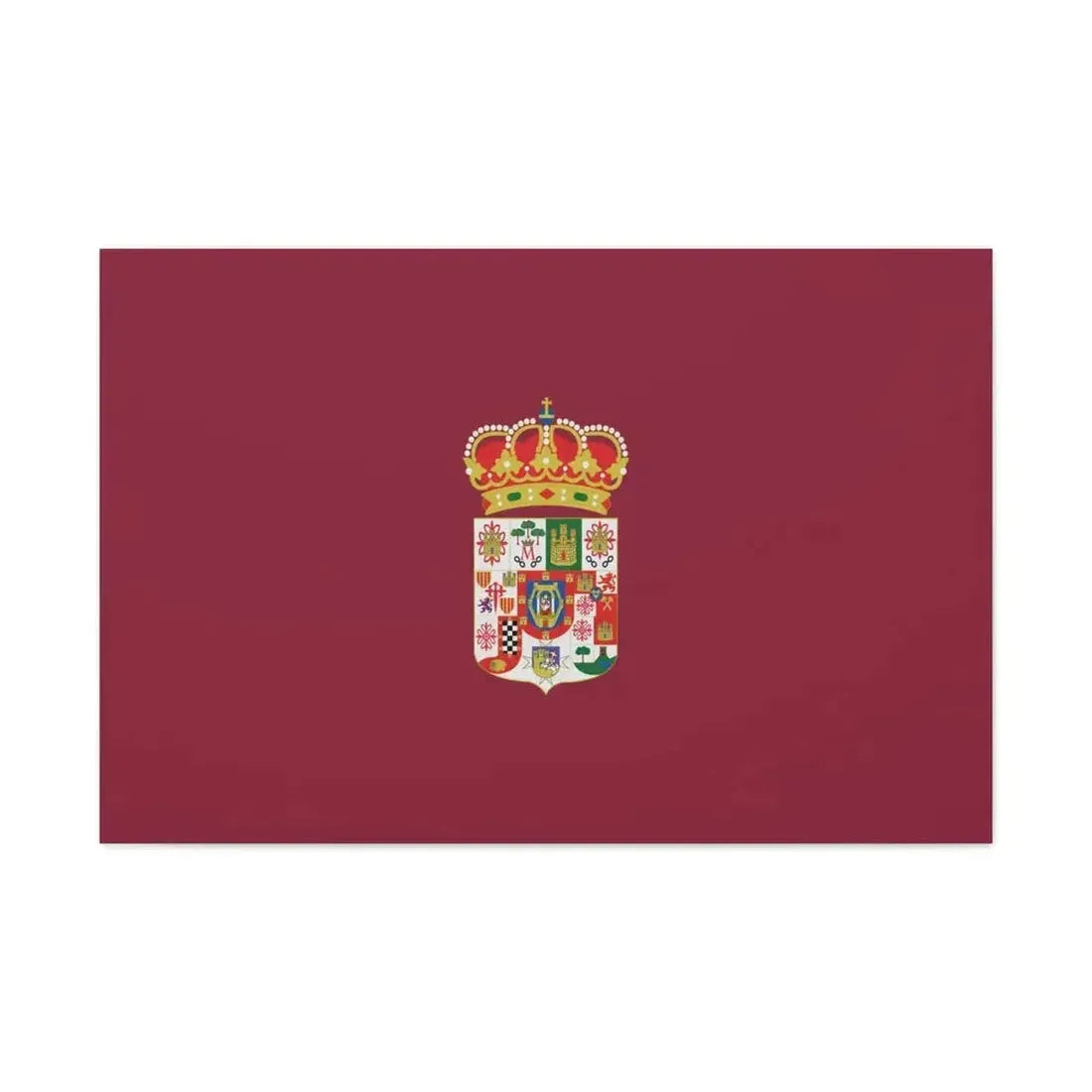 Flag of Ciudad Real Spain - Canvas Wall Art - The Sticker Space