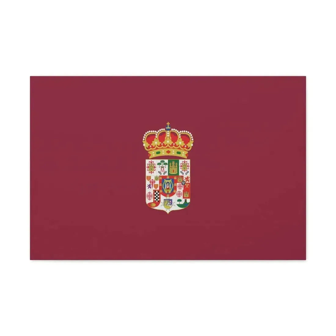 Flag of Ciudad Real Spain - Canvas Wall Art - The Sticker Space