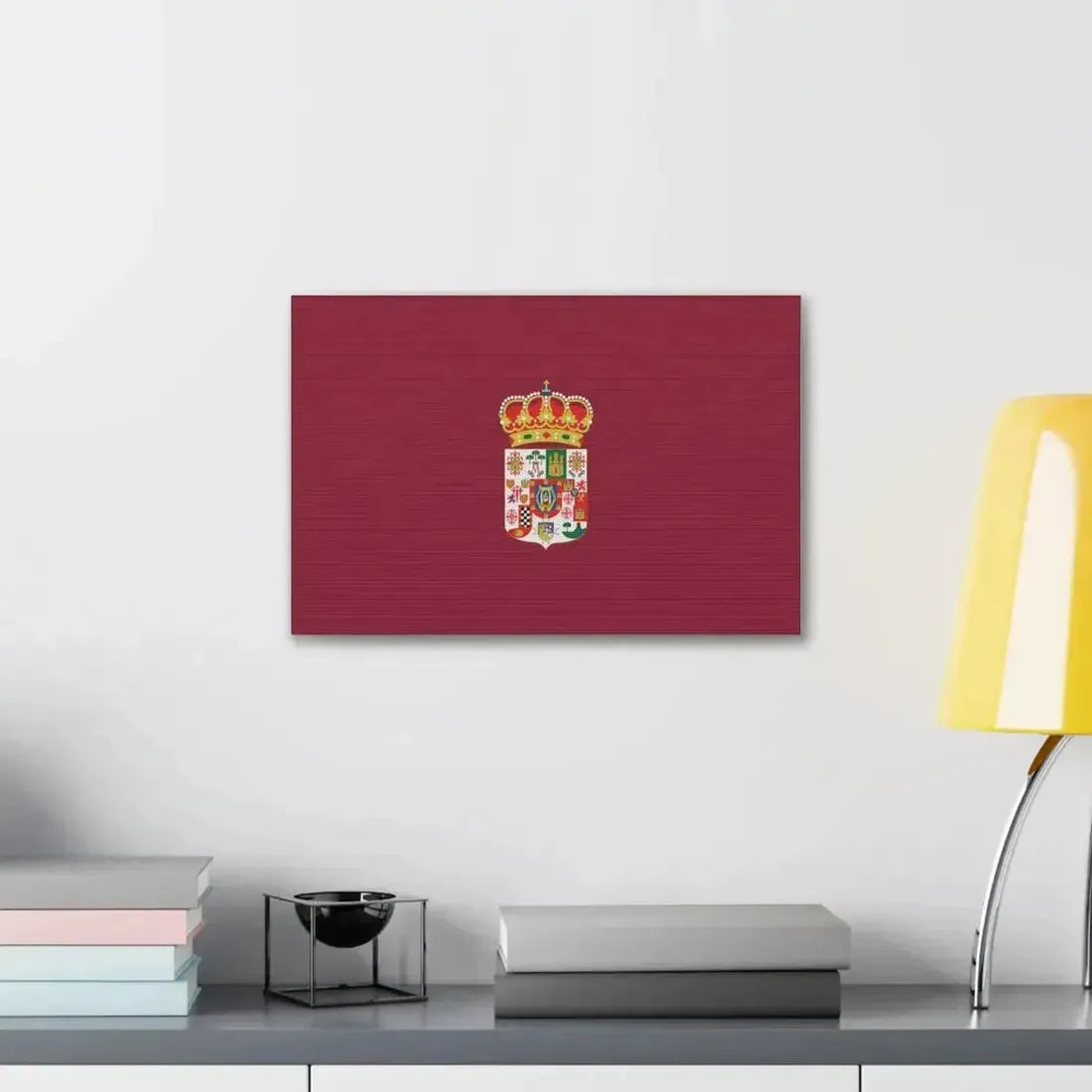 Flag of Ciudad Real Spain - Canvas Wall Art - The Sticker Space