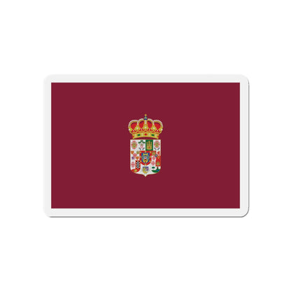 Flag of Ciudad Real Spain - Die-Cut Magnet-4" x 4"-The Sticker Space