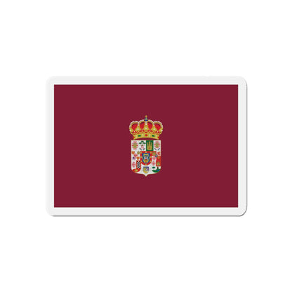 Flag of Ciudad Real Spain - Die-Cut Magnet-6 × 6"-The Sticker Space