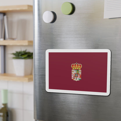 Flag of Ciudad Real Spain - Die-Cut Magnet-The Sticker Space