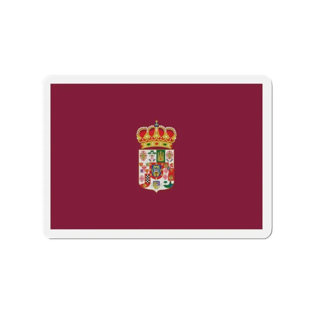 Flag of Ciudad Real Spain - Refrigerator Magnet 2 Inch - The Sticker Space