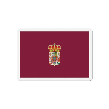 Flag of Ciudad Real Spain - Refrigerator Magnet 5 Inch - The Sticker Space