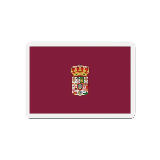 Flag of Ciudad Real Spain - Refrigerator Magnet 6 Inch - The Sticker Space