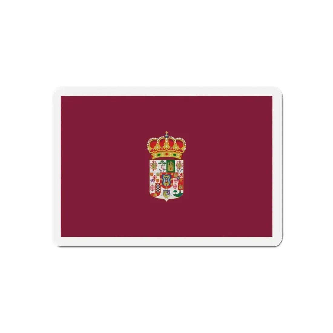 Flag of Ciudad Real Spain - Refrigerator Magnet - The Sticker Space