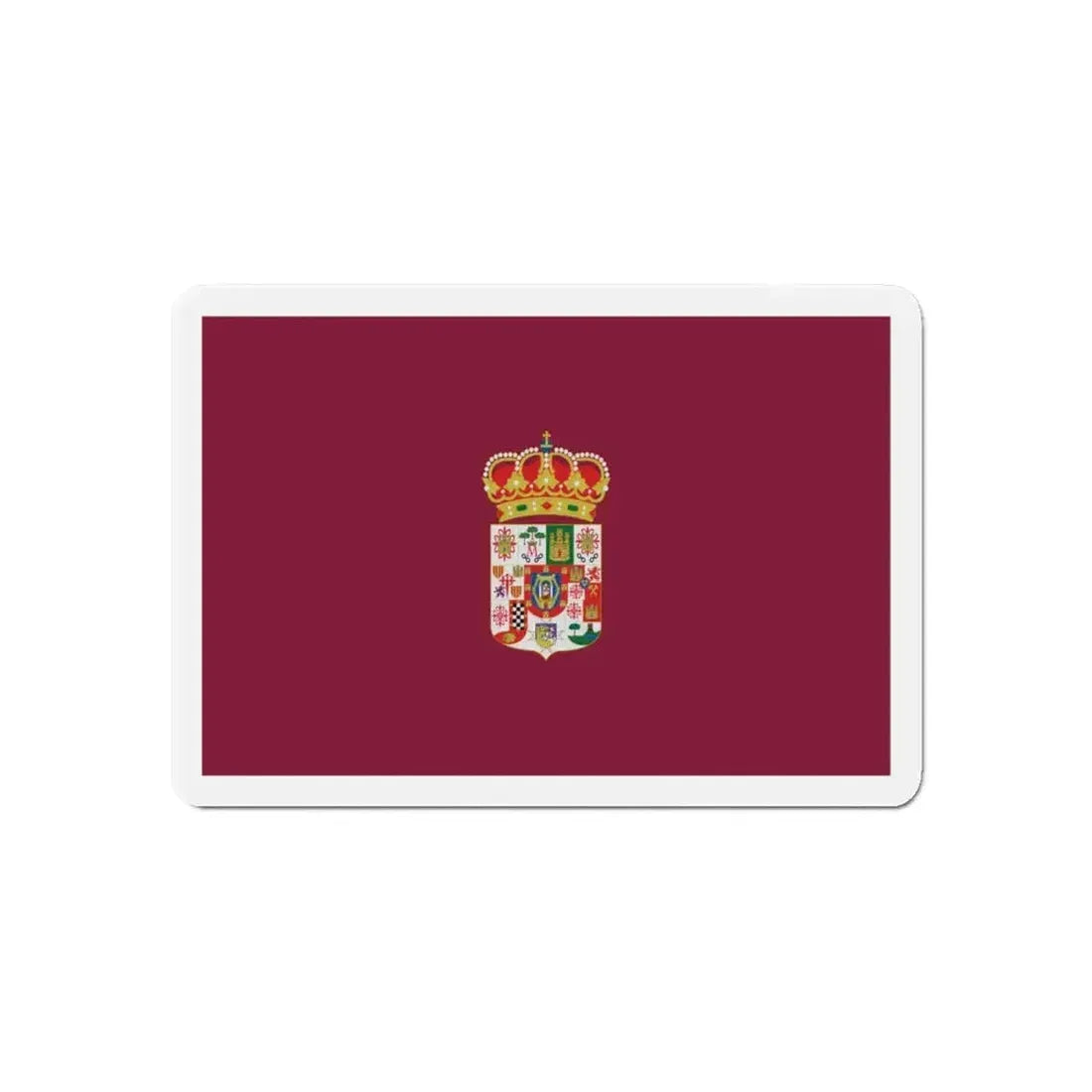 Flag of Ciudad Real Spain - Refrigerator Magnet - The Sticker Space