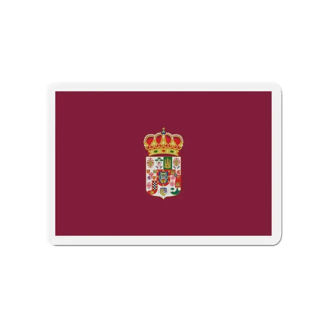 Flag of Ciudad Real Spain - Refrigerator Magnet - The Sticker Space