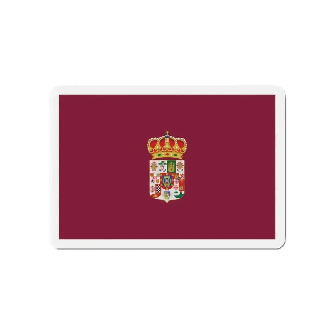 Flag of Ciudad Real Spain - Refrigerator Magnet - The Sticker Space