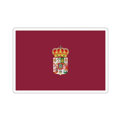 Flag of Ciudad Real Spain STICKER Vinyl Die-Cut Decal 3 Inch - The Sticker Space