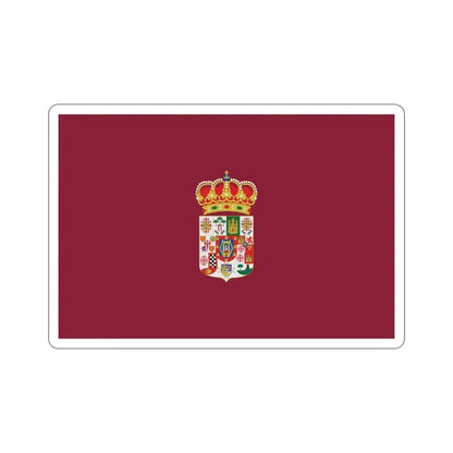 Flag of Ciudad Real Spain STICKER Vinyl Die-Cut Decal 4 Inch - The Sticker Space