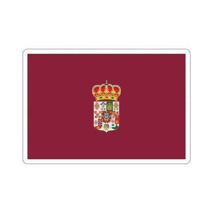 Flag of Ciudad Real Spain STICKER Vinyl Die-Cut Decal 5 Inch - The Sticker Space