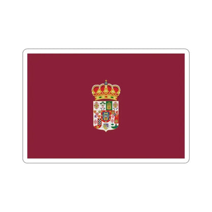 Flag of Ciudad Real Spain STICKER Vinyl Die-Cut Decal 6 Inch - The Sticker Space