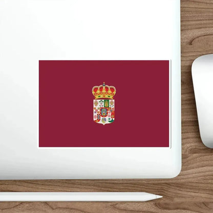 Flag of Ciudad Real Spain STICKER Vinyl Die-Cut Decal - The Sticker Space