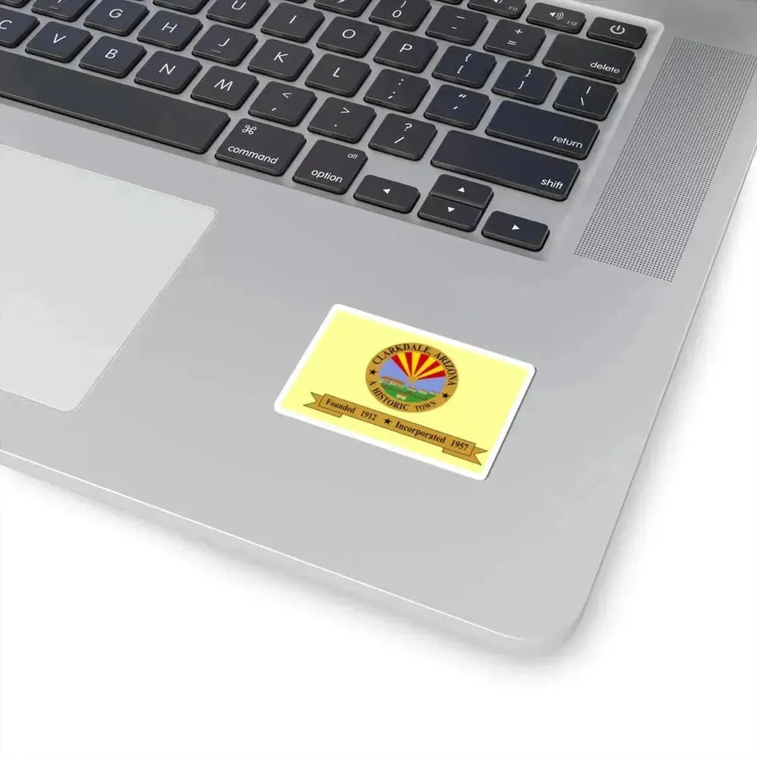 Flag of Clarkdale Arizona (United States) STICKER Vinyl Kiss-Cut Decal - The Sticker Space