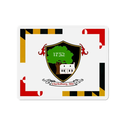 Flag of Clarksburg Maryland - Refrigerator Magnet - The Sticker Space