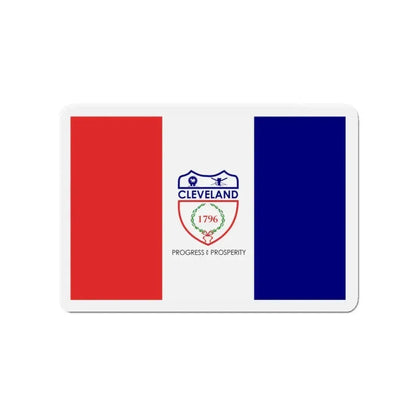 Flag of Cleveland Ohio - Refrigerator Magnet - The Sticker Space