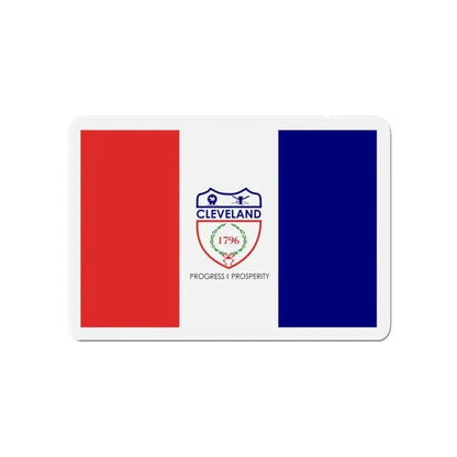Flag of Cleveland Ohio - Refrigerator Magnet - The Sticker Space