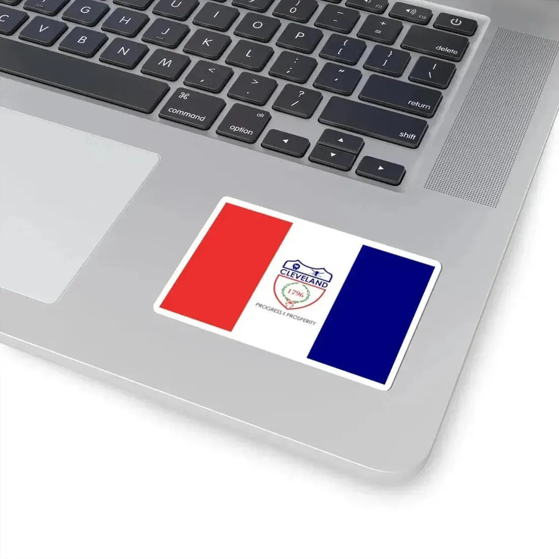 Flag of Cleveland Ohio (United States) STICKER Vinyl Kiss-Cut Decal - The Sticker Space