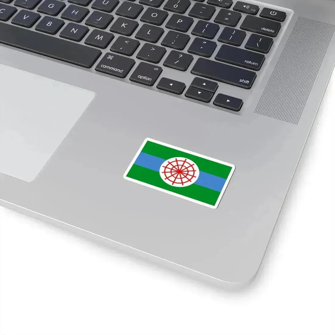 Flag of Clinton Iowa (United States) STICKER Vinyl Kiss-Cut Decal - The Sticker Space