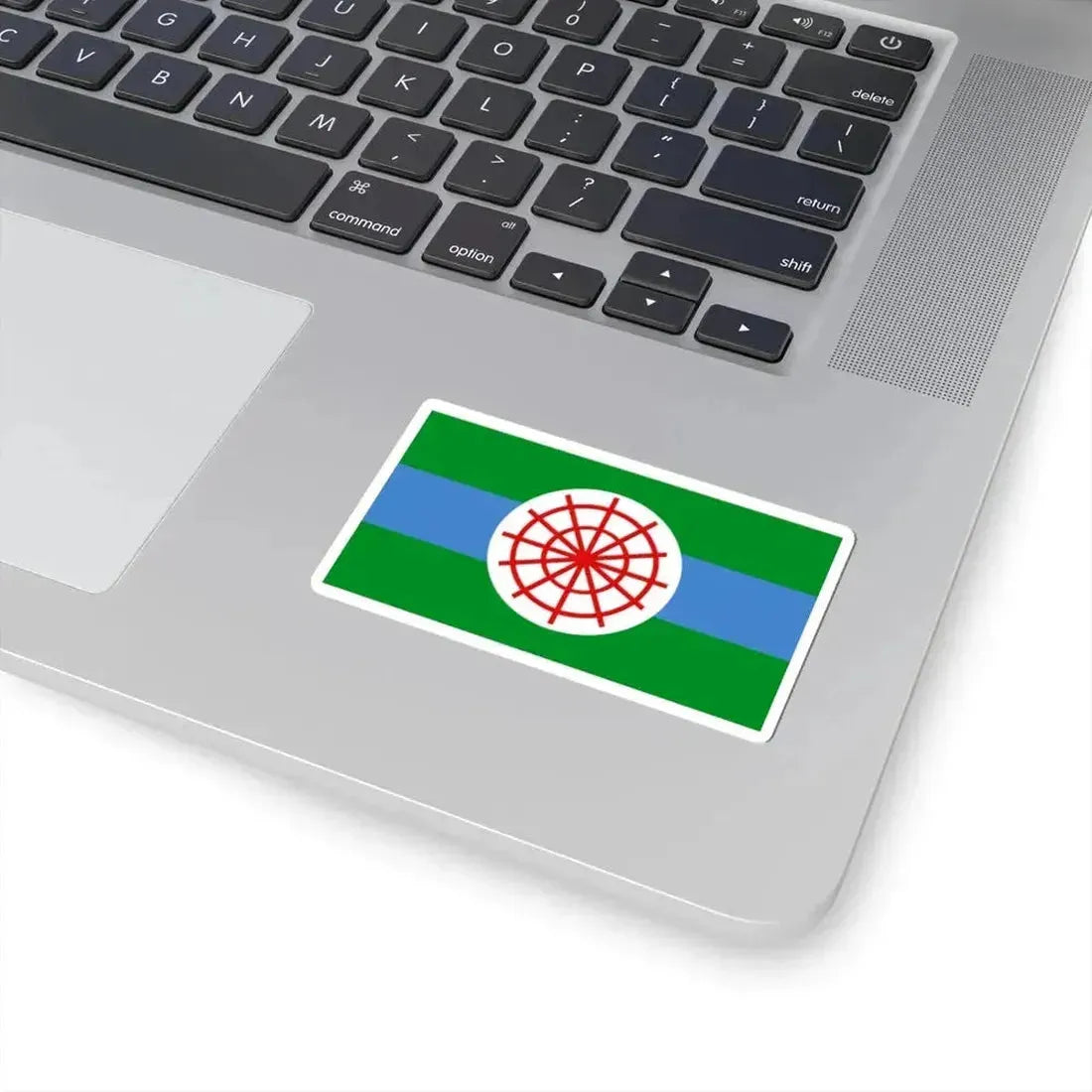 Flag of Clinton Iowa (United States) STICKER Vinyl Kiss-Cut Decal - The Sticker Space