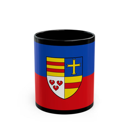 Flag of Cloppenburg Germany - Black Coffee Mug-11oz-The Sticker Space