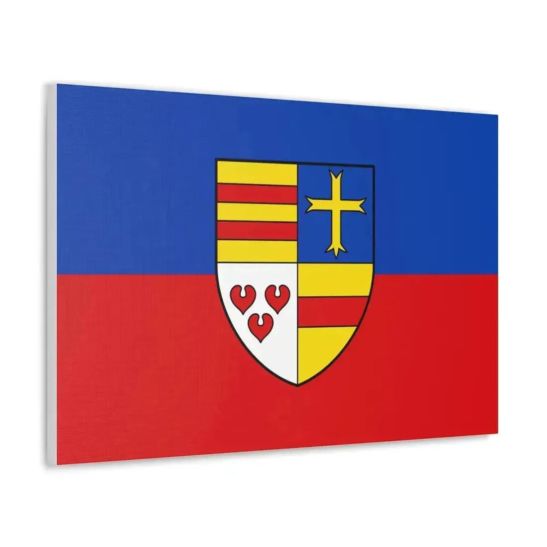 Flag of Cloppenburg Germany - Canvas Wall Art - The Sticker Space